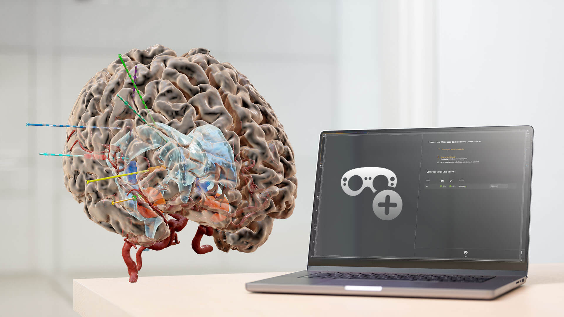 Elements Viewer software on a laptop screen