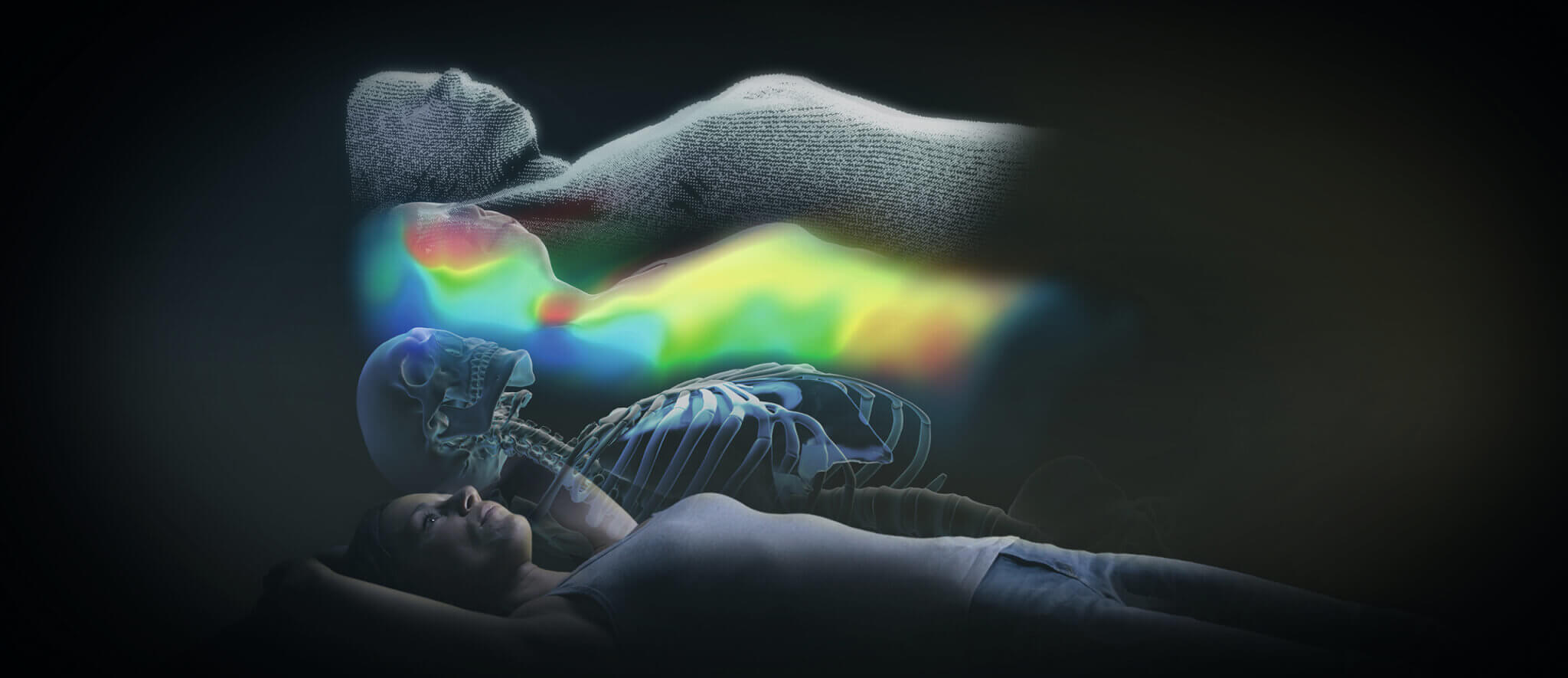 ExacTrac Dynamic Key Visual: Technology displayed, highlighting different layers