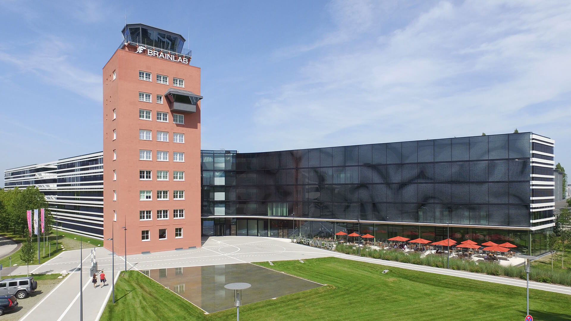 Snapshot of Brainlab Headquarters.