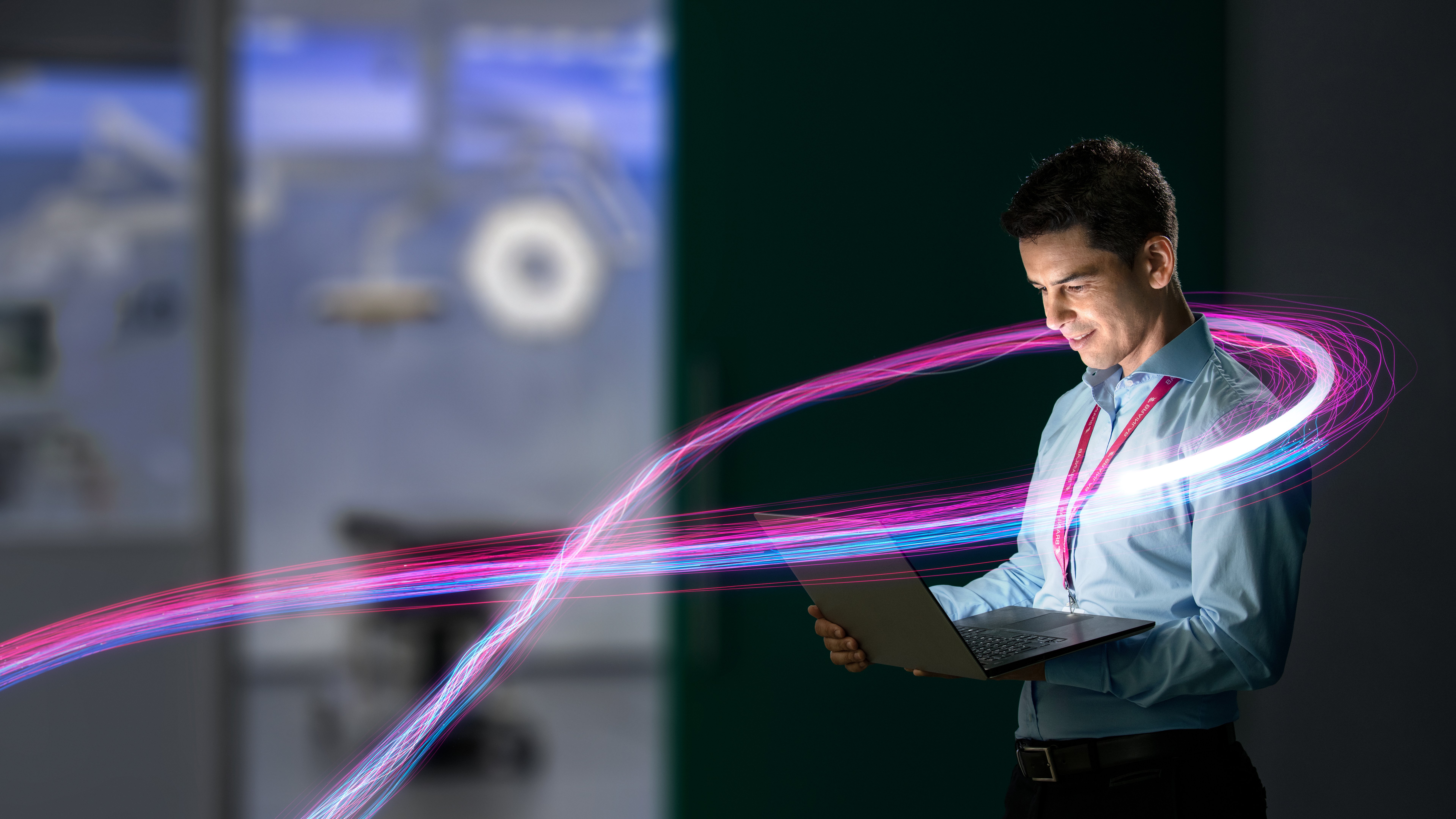Header Background Image: Brainlab Connected Care - Service & Support