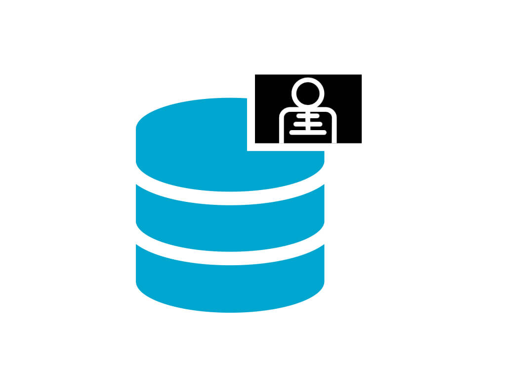 Icon symbolizing seamless integration of Brainlab Elements on Origin Server and Node with clinical workflows of all sizes