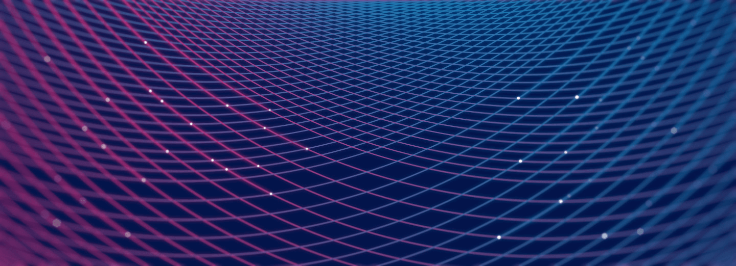 Digital grid with gradient colors. Clinical consultant header