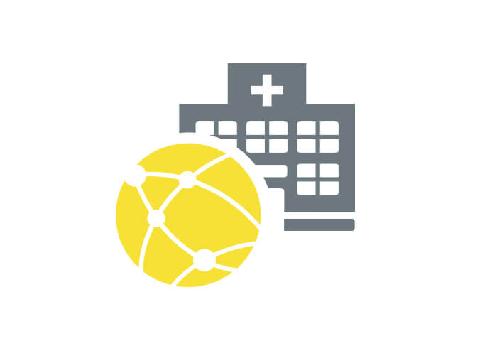 Plataforma de servidor para planejamento de tratamento em rede para hospitais