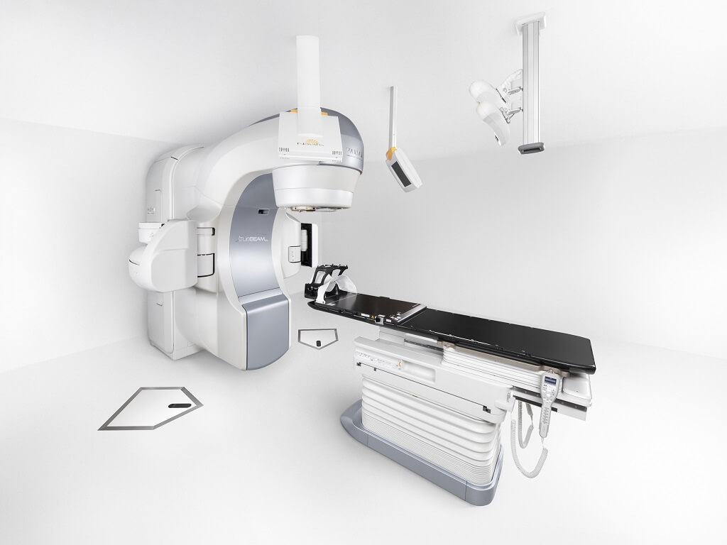 IGRT therapy technology from both Brainlab and Varian can be integrated