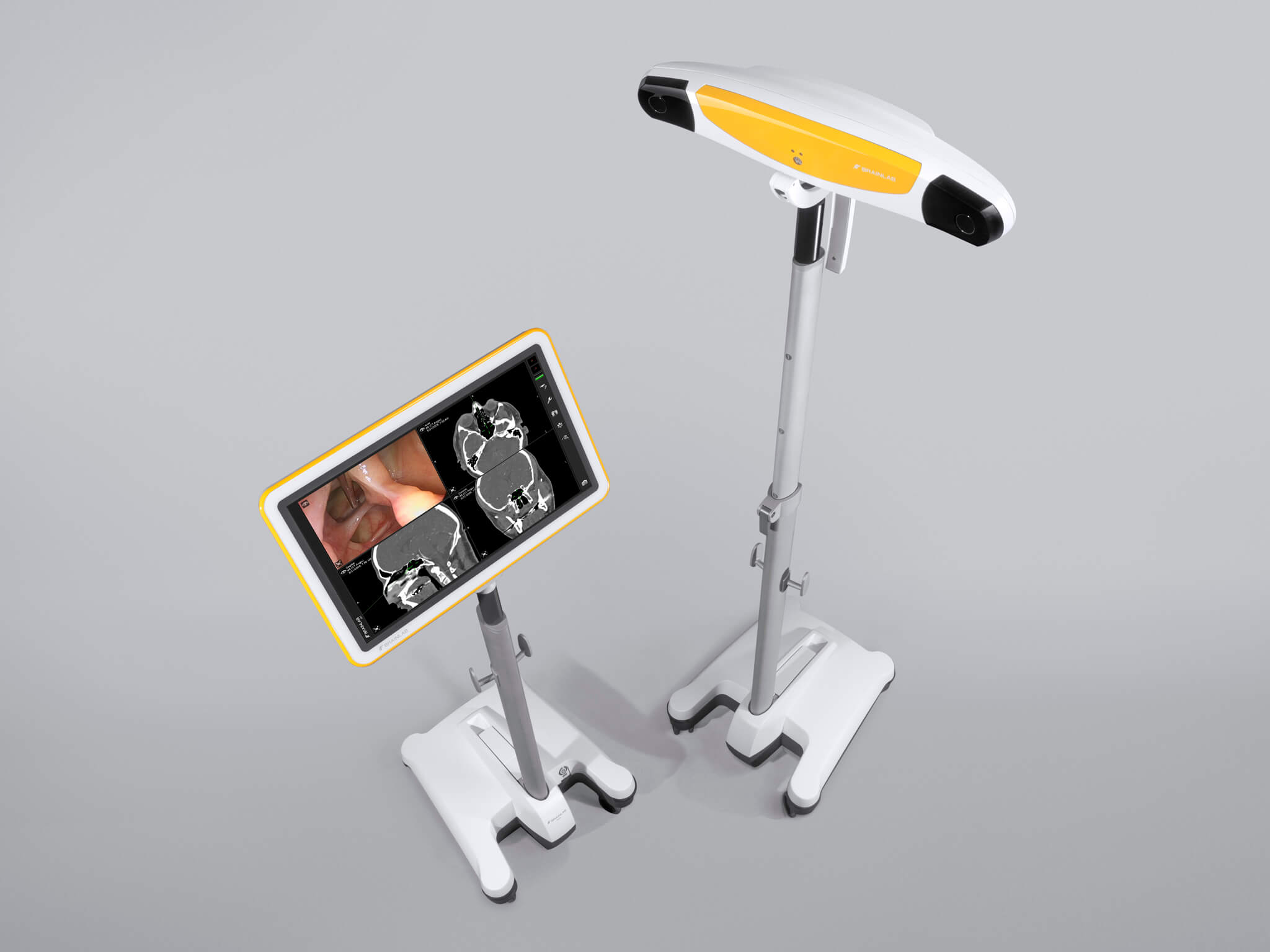 Sistema de navegação cirúrgica Kick com pedestal de câmera separado
