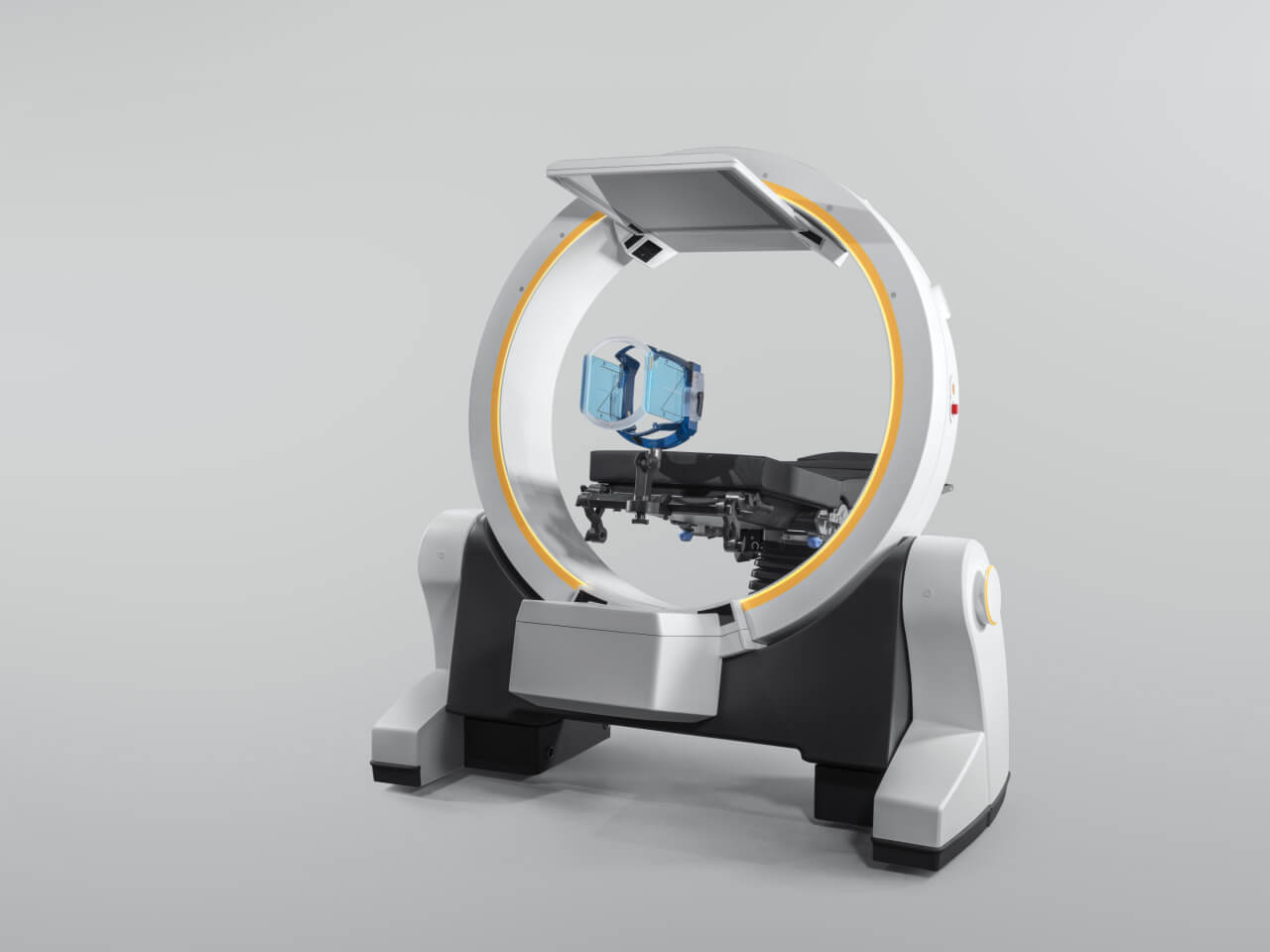 Arceau 3D Loop-X Brainlab pour la neurochirurgie fonctionnelle