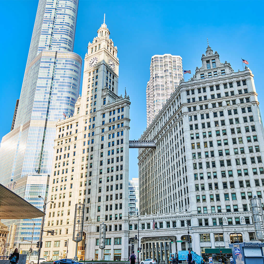 Edificios de la oficina de Chicago